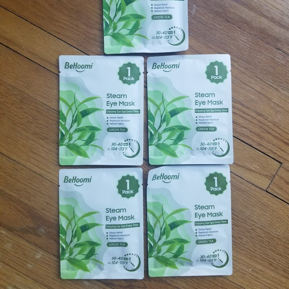 Steam Spa Eye Mask, Lot of 5